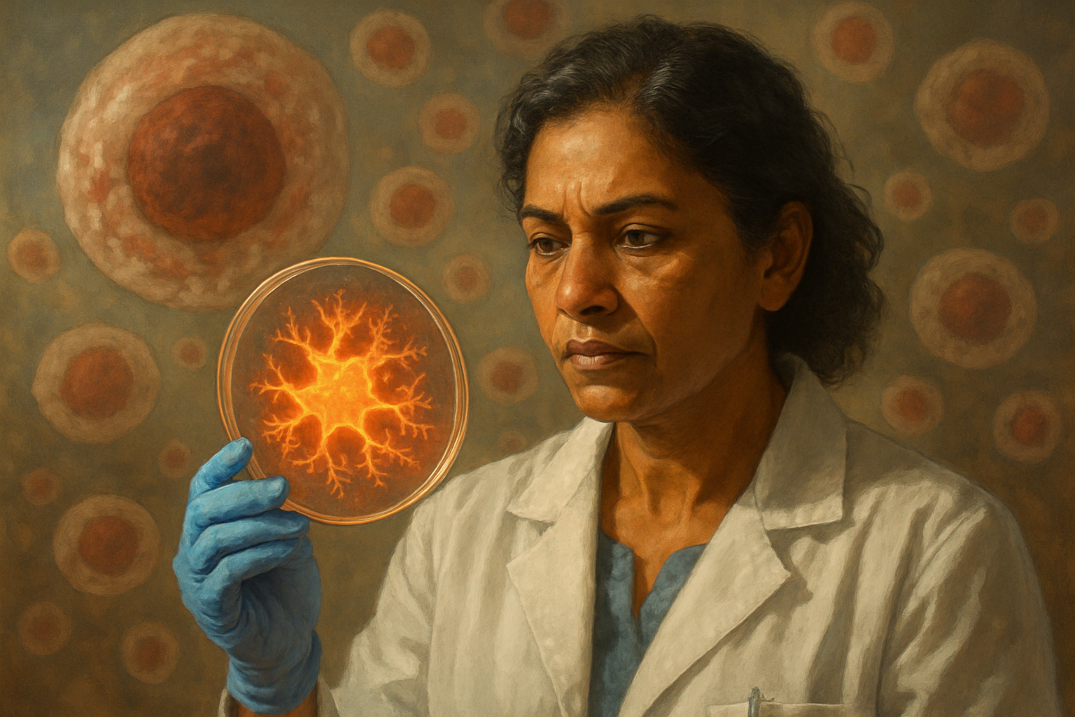 Editorial illustration for Cancer Stem Cells Show 'Energy Addiction' Offering New Potential Treatment Target