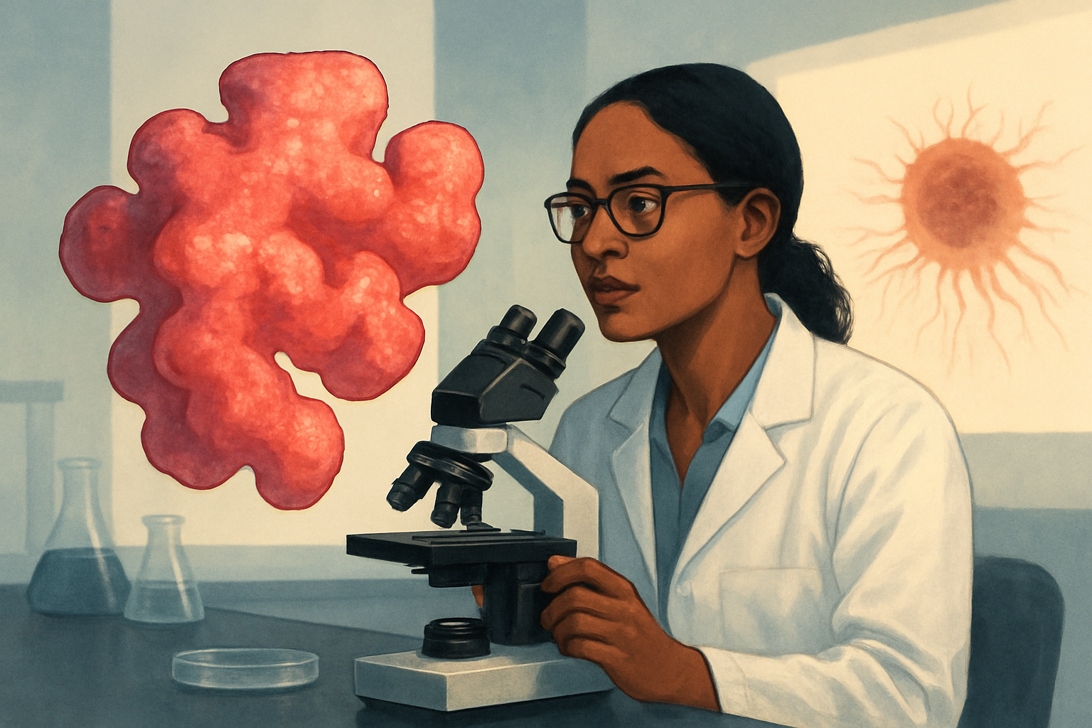 Editorial illustration for A breakthrough in p53-targeted therapy